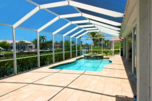 Pool Cage Roof Styles