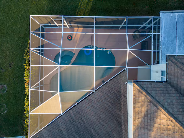 Pool cage rescreening port charlotte in Port Charlotte