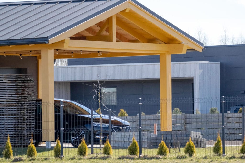 home with carports